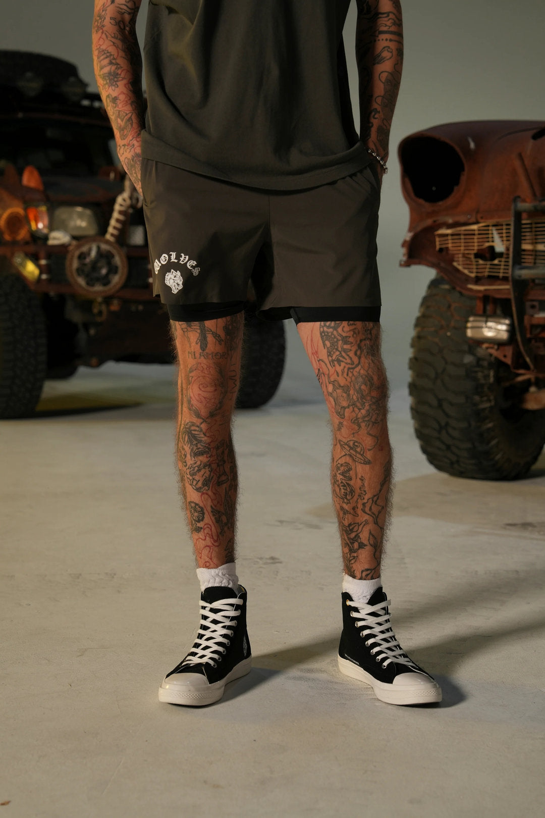 Darc Sport > Chopper Wolf Compression Shorts