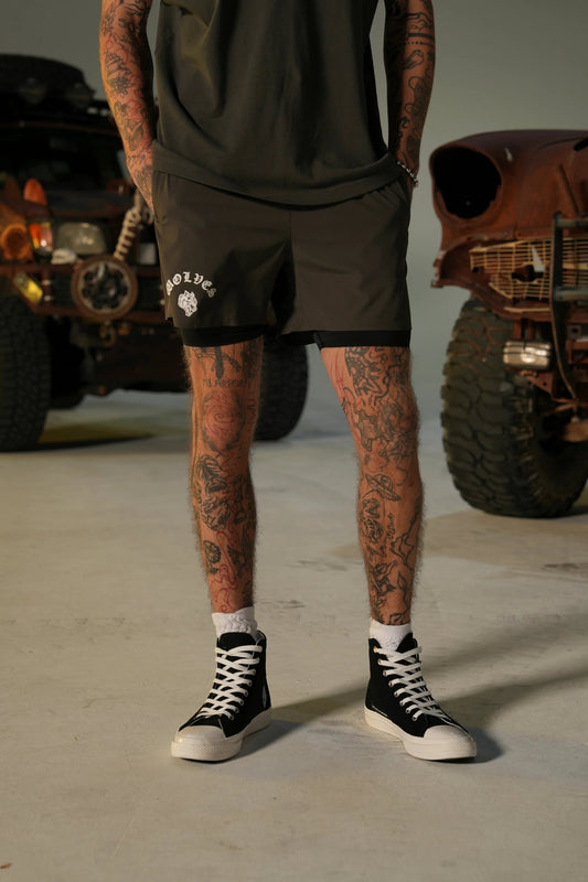 Darc Sport > Chopper Wolf Compression Shorts