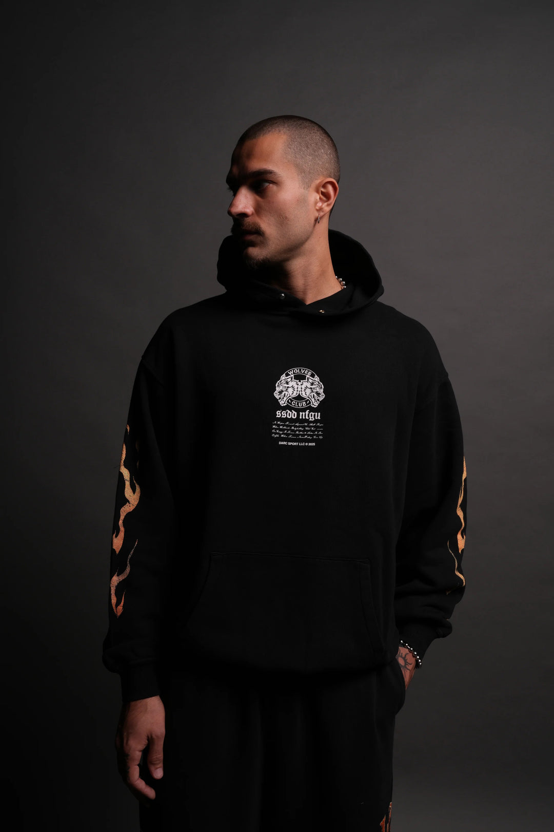 Darc Sport > Death Face Pierce Hoodie