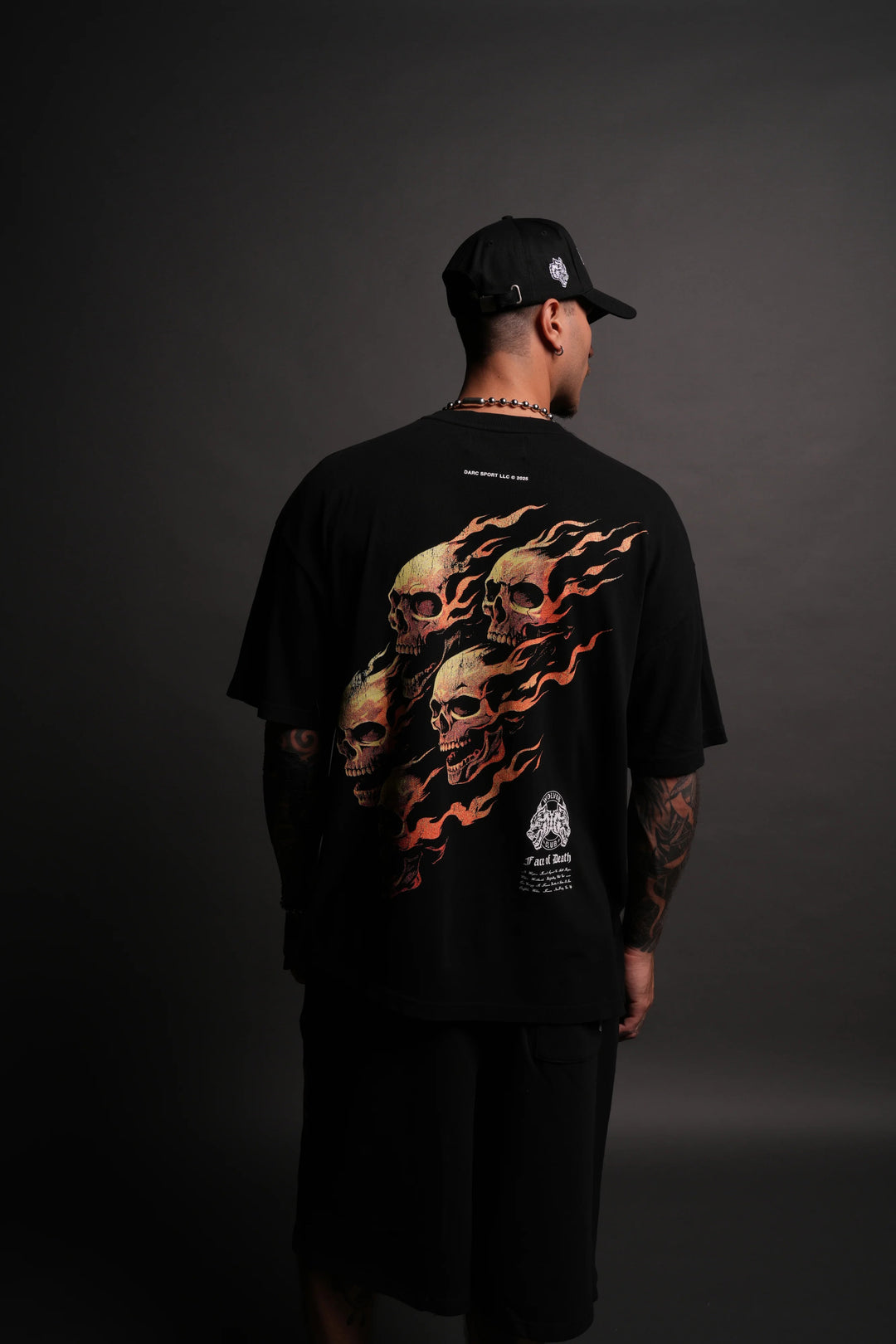 Darc Sport > Death Face Premium Oversized Tee