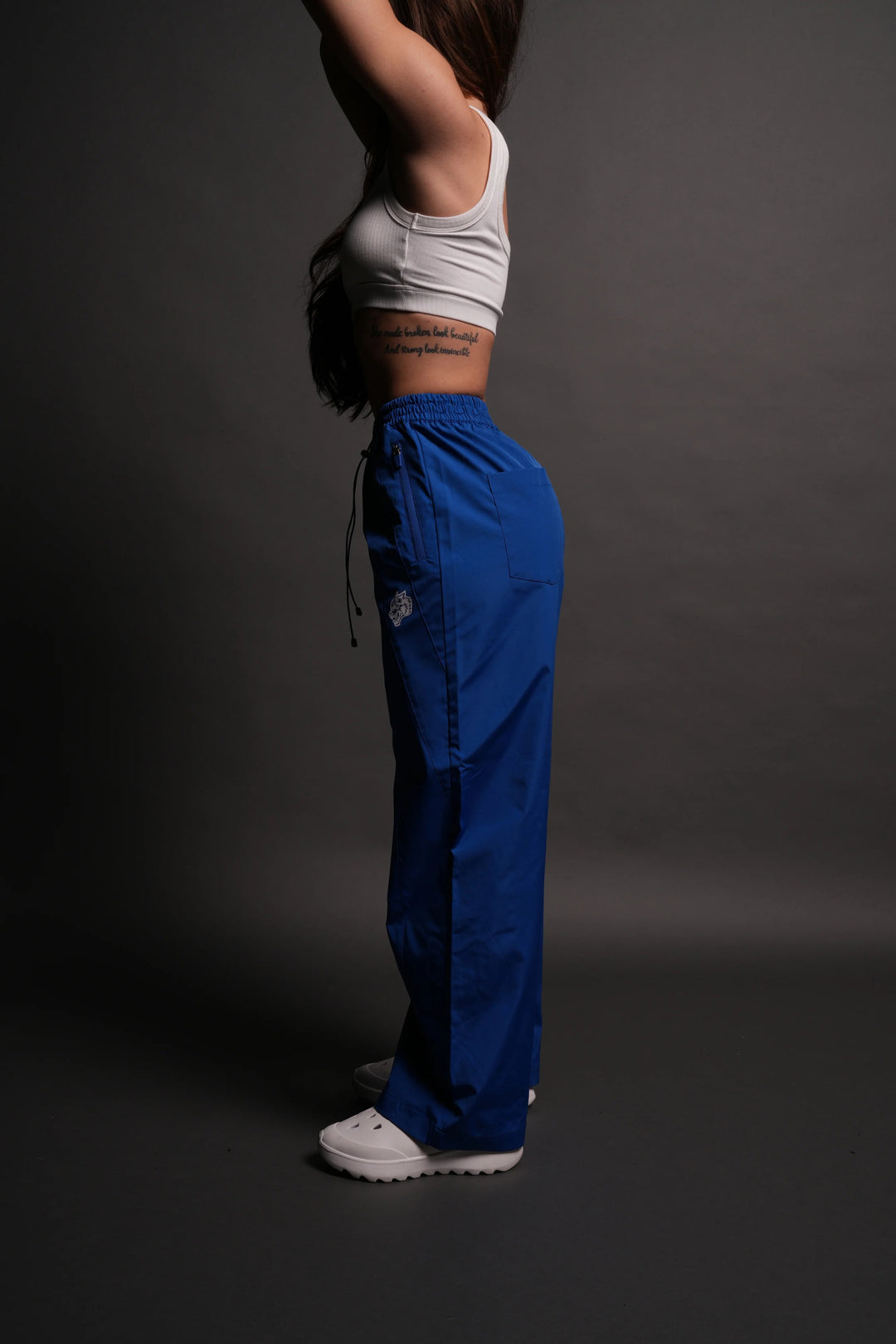 Darc Sport > Dual Wolf Chopper Brolic Unisex Track Pants