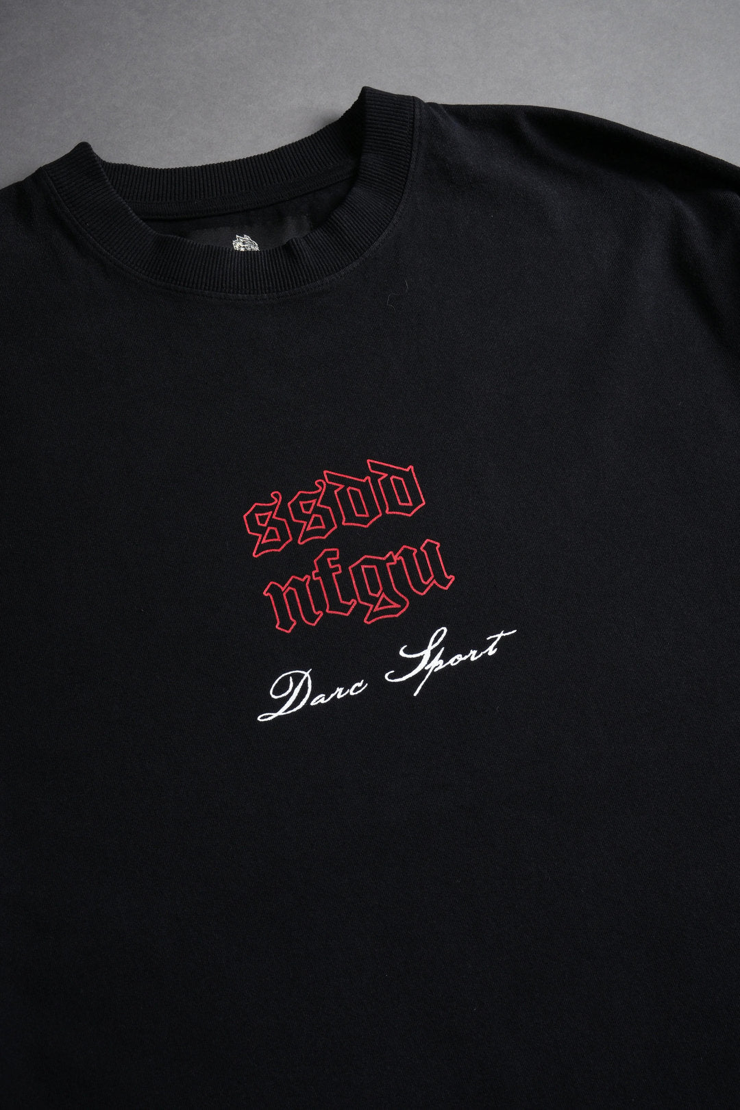 Darc Sport > Sacred Fire Grunge Raw Hem Box Cut Tee