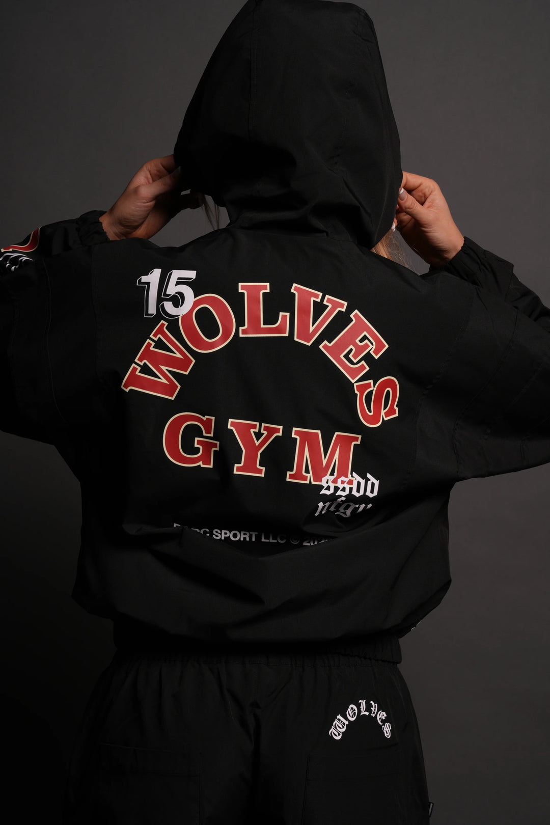 Darc Sport > Wolves Gym V2 Brolic Unisex Track Jacket