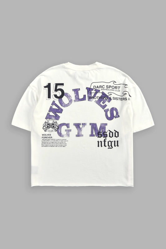 Darc Sport > Wolves Gym V2 Premium Raw Hem Box Cut Tee