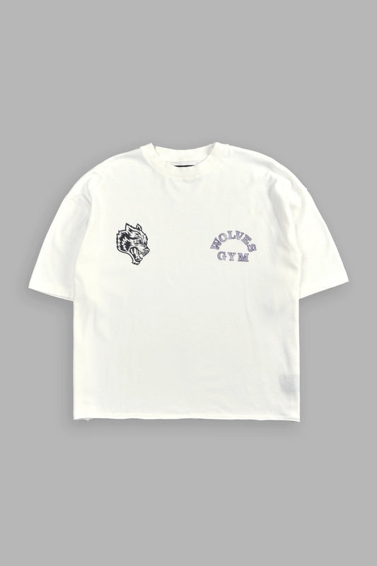 Darc Sport > Wolves Gym V2 Premium Raw Hem Box Cut Tee