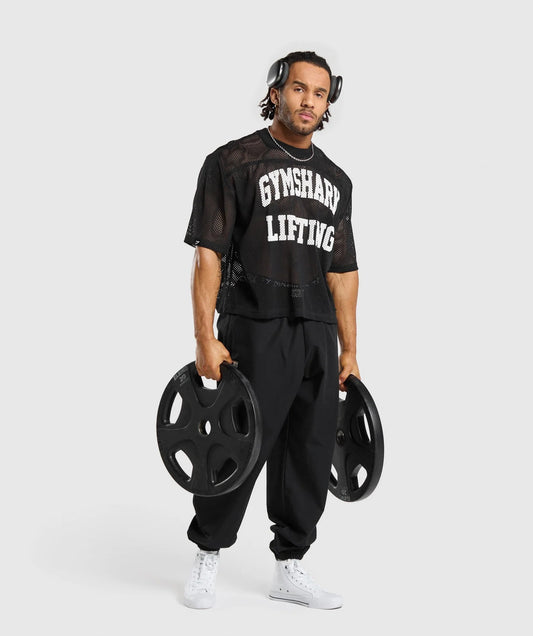 Gymshark > Mesh Oversized T-Shirt