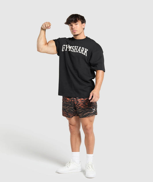 Gymshark > Printed Mesh 5" Shorts
