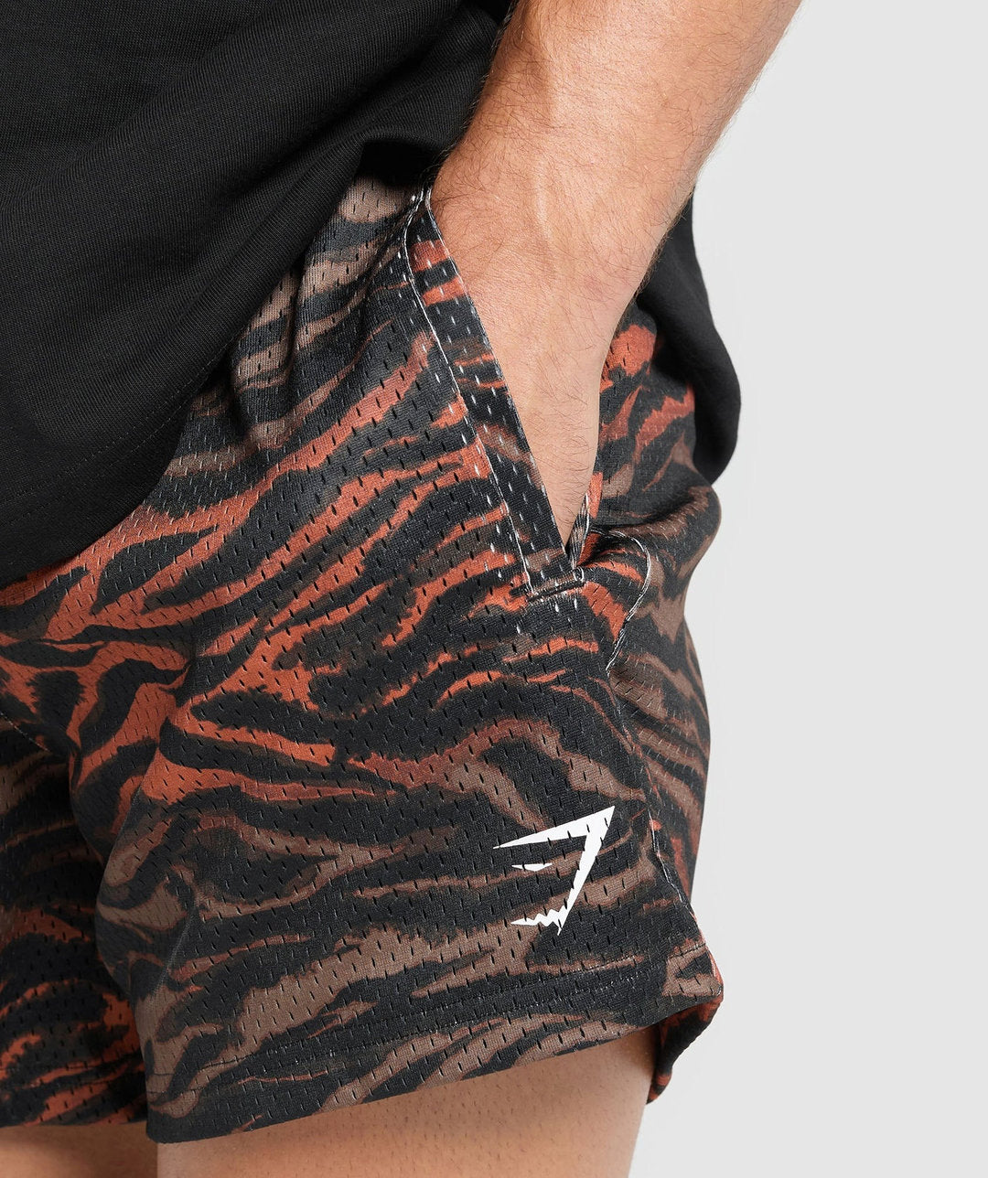 Gymshark > Printed Mesh 5" Shorts