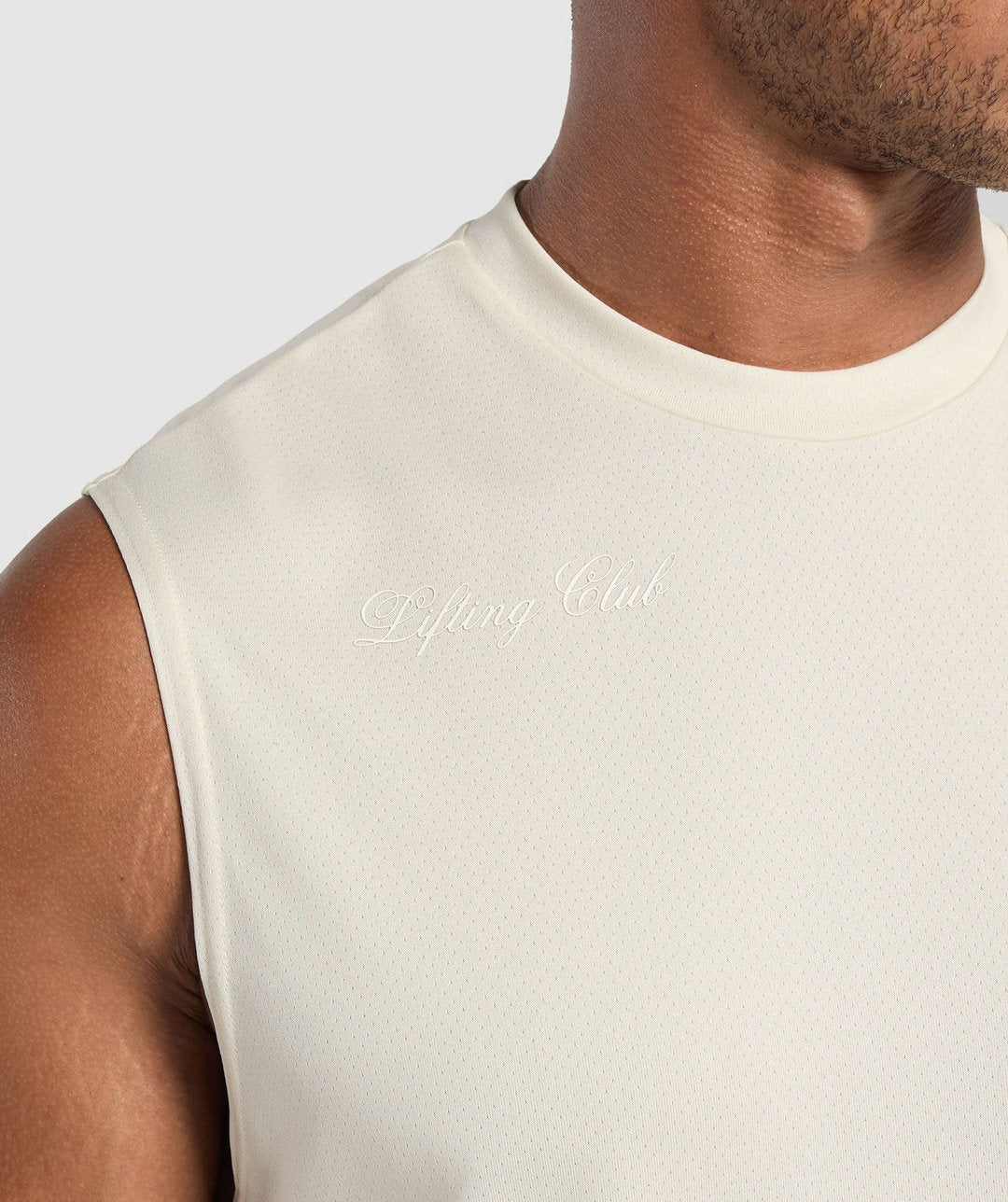 Gymshark > Script Graphic Cut Off Tank