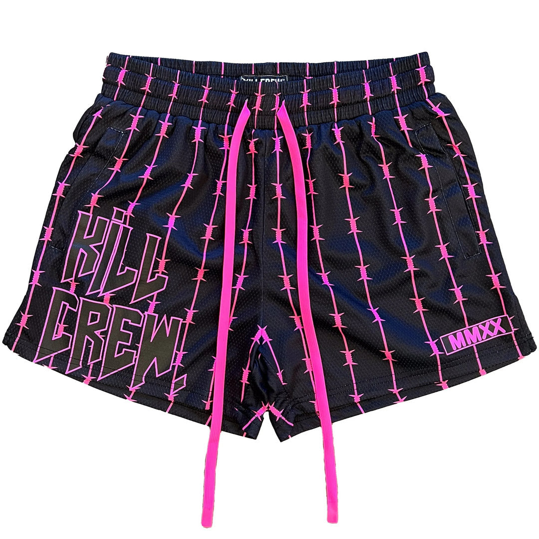 Kill Crew > Barbwire Muay Thai Shorts