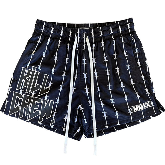 Kill Crew > Barbwire Muay Thai Shorts