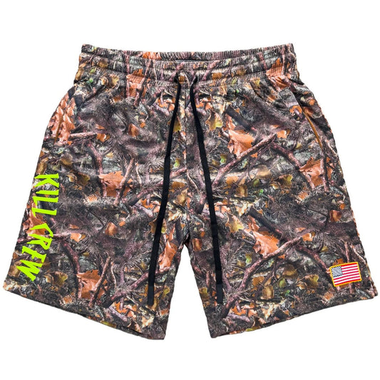 Kill Crew > Cut Embroidered Flag Shorts