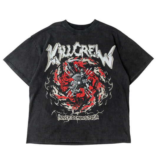 Kill Crew > Oversized Demons Tour T-Shirt
