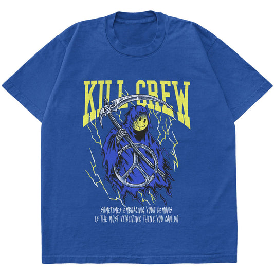Kill Crew > Oversized Embracing Demons T-Shirt