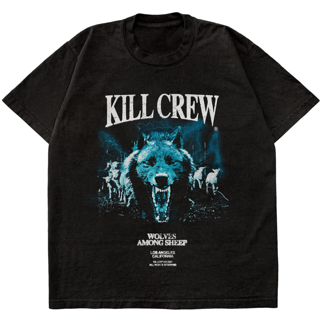 Kill Crew > Oversized Midst Of Wolves T-Shirt