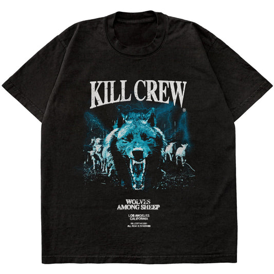 Kill Crew > Oversized Midst Of Wolves T-Shirt