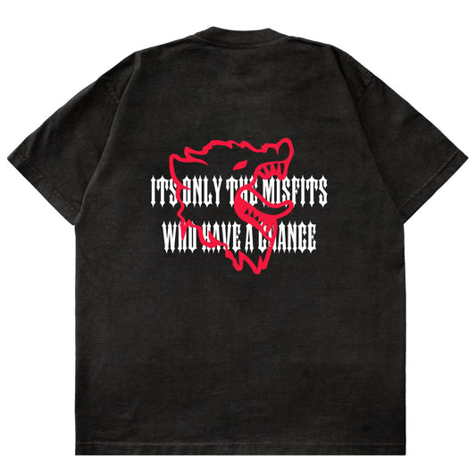 Kill Crew > Oversized Misfits Have A Chance T-Shirt