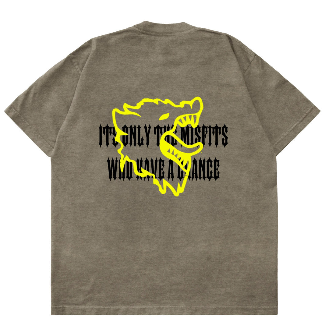 Kill Crew > Oversized Misfits Have A Chance T-Shirt