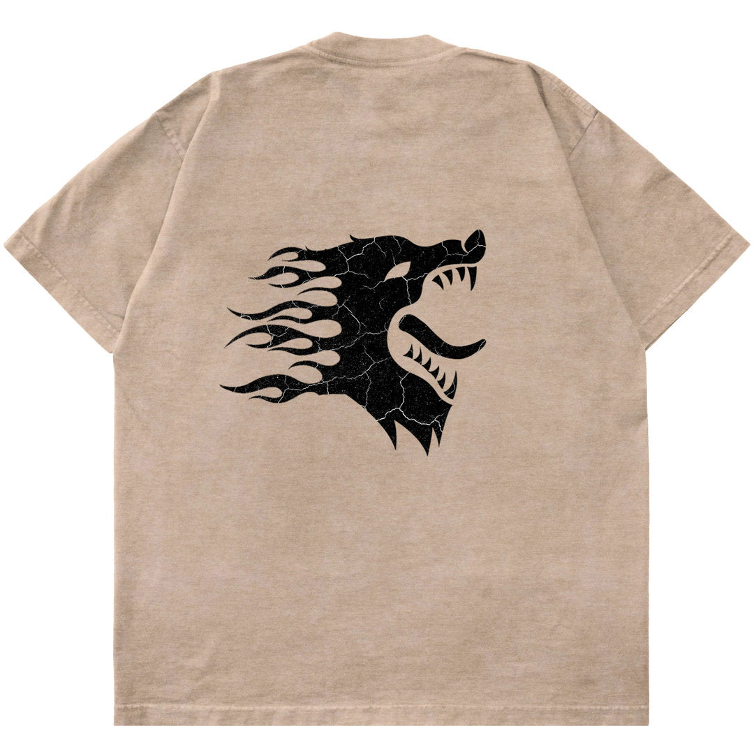 Kill Crew > Oversized War Wolf T-Shirt