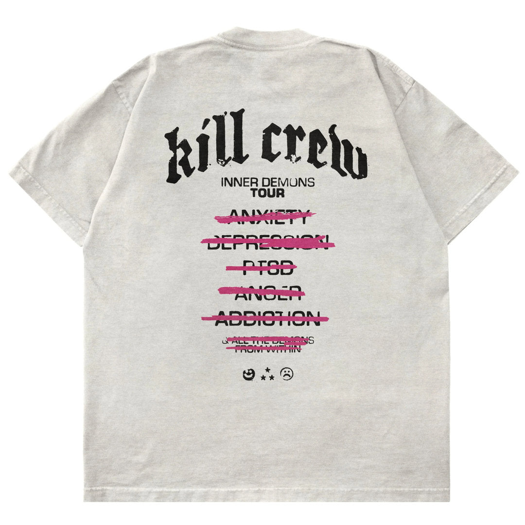 Kill Crew > Relaxed Fit Inner Demons Tour T-Shirt