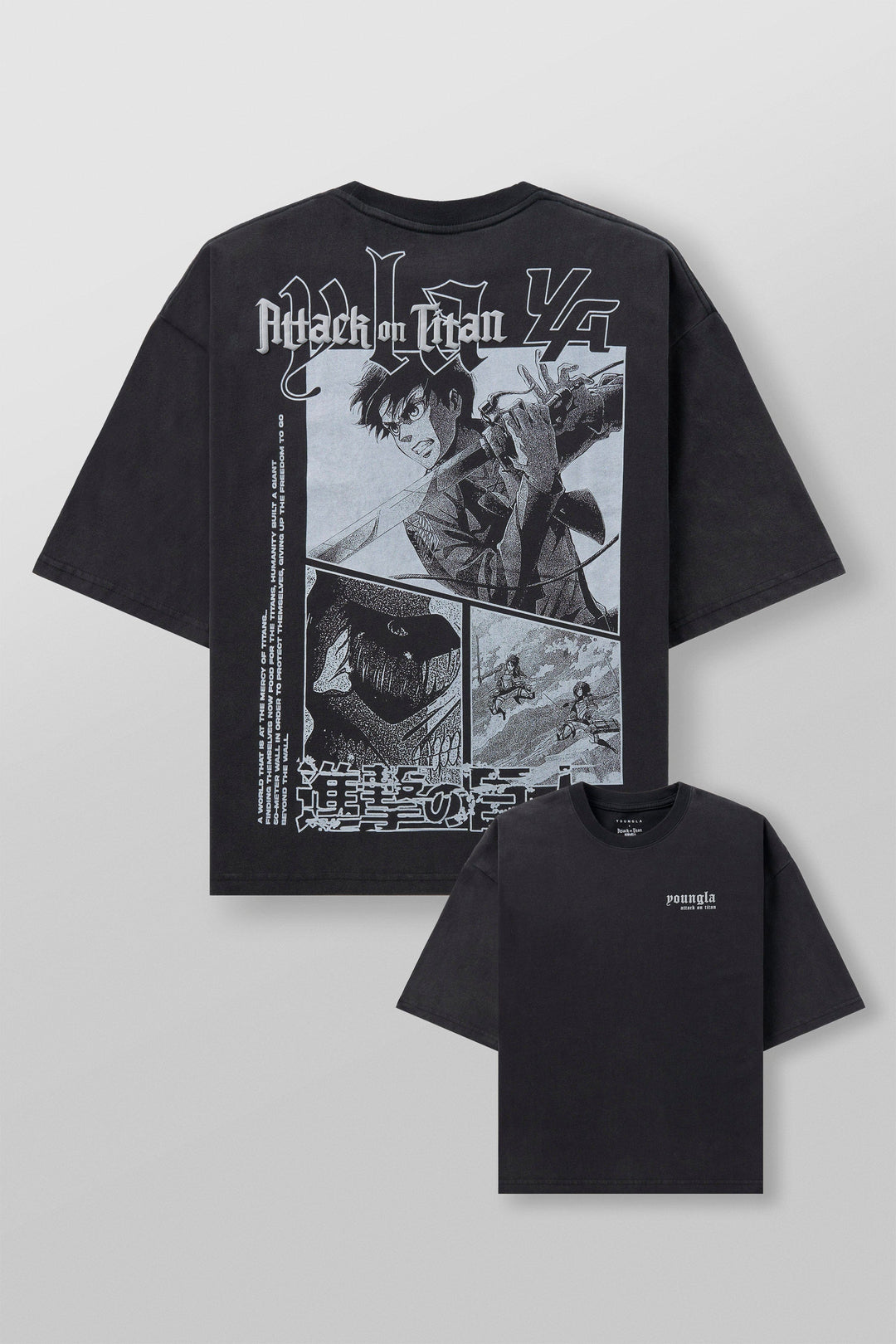 Youngla > AOT x YLA Cropped Tees