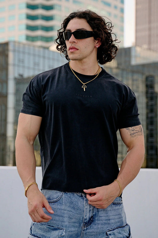 Youngla > Cropped Tailored Tees