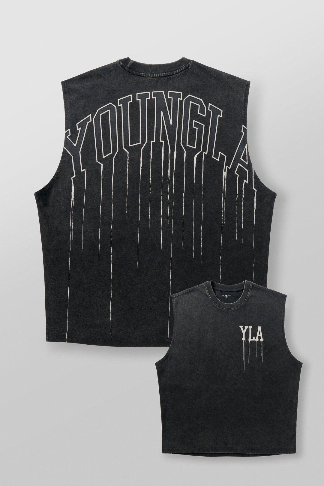 Youngla > Drip Muscle Tanks