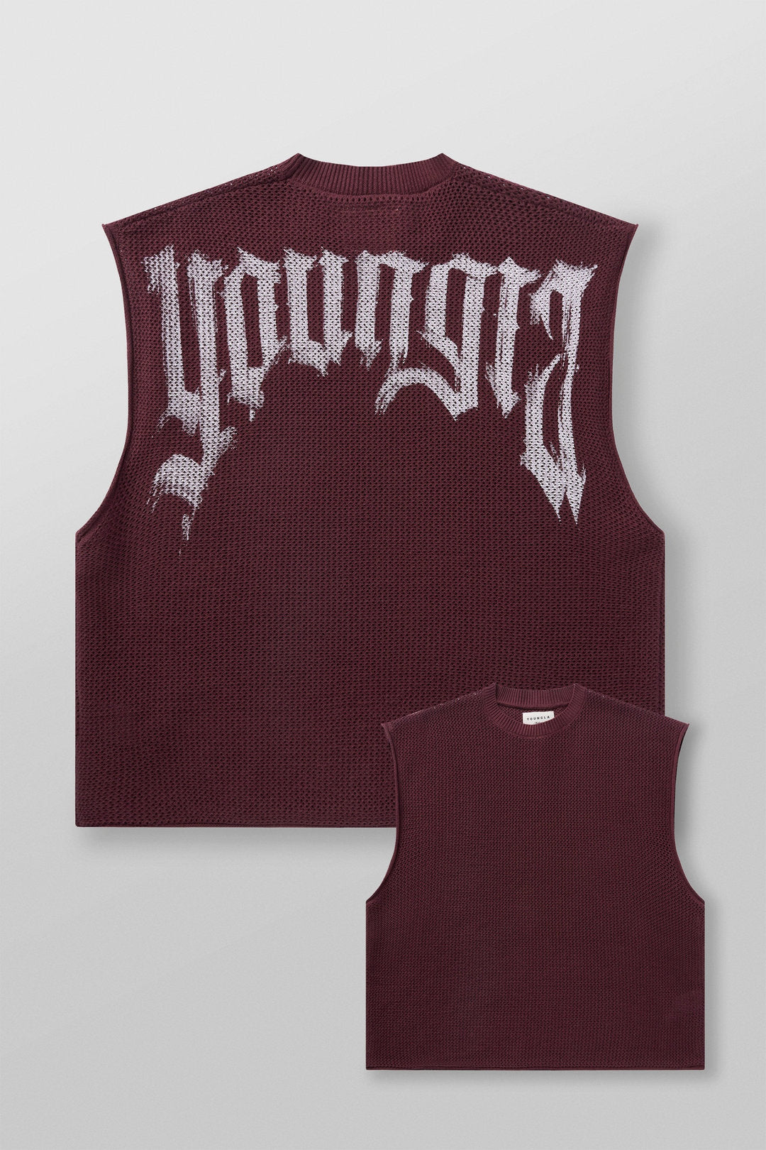 Youngla > Drop Shoulder Knit Cut-Off