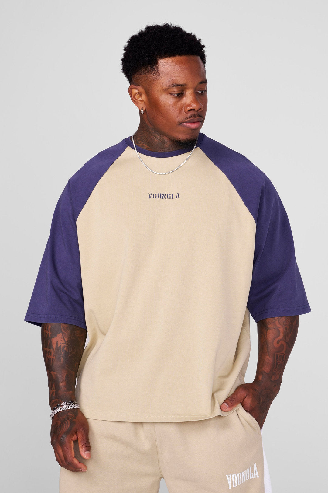 Youngla > Oversized Baseball Tees