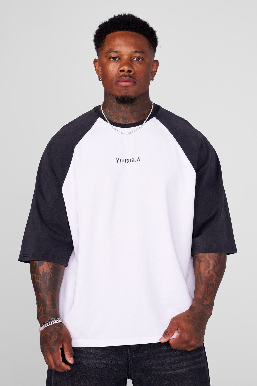 Youngla > Oversized Baseball Tees