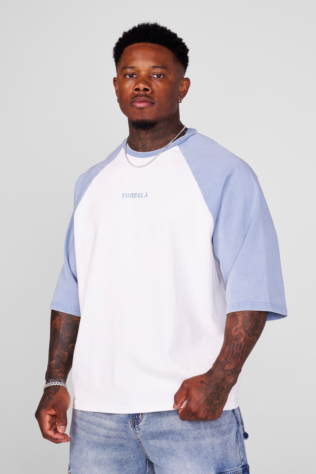 Youngla > Oversized Baseball Tees