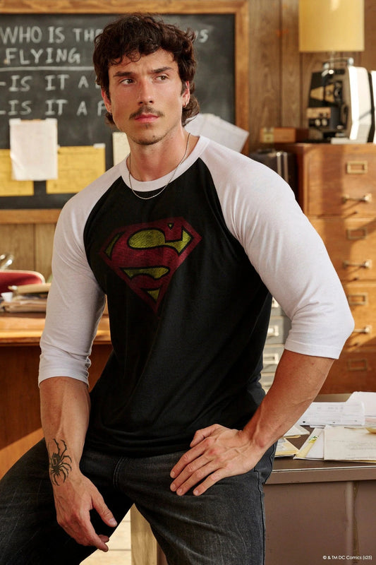 Youngla > Superman 3/4 Raglan Shirt