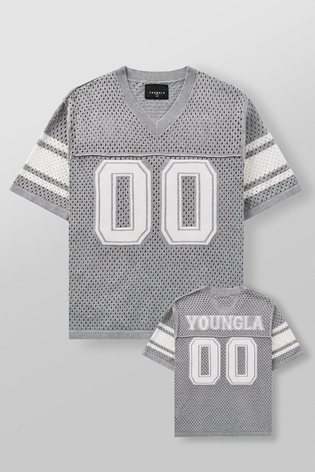 Youngla > Varsity Knit Jersey T-Shirt