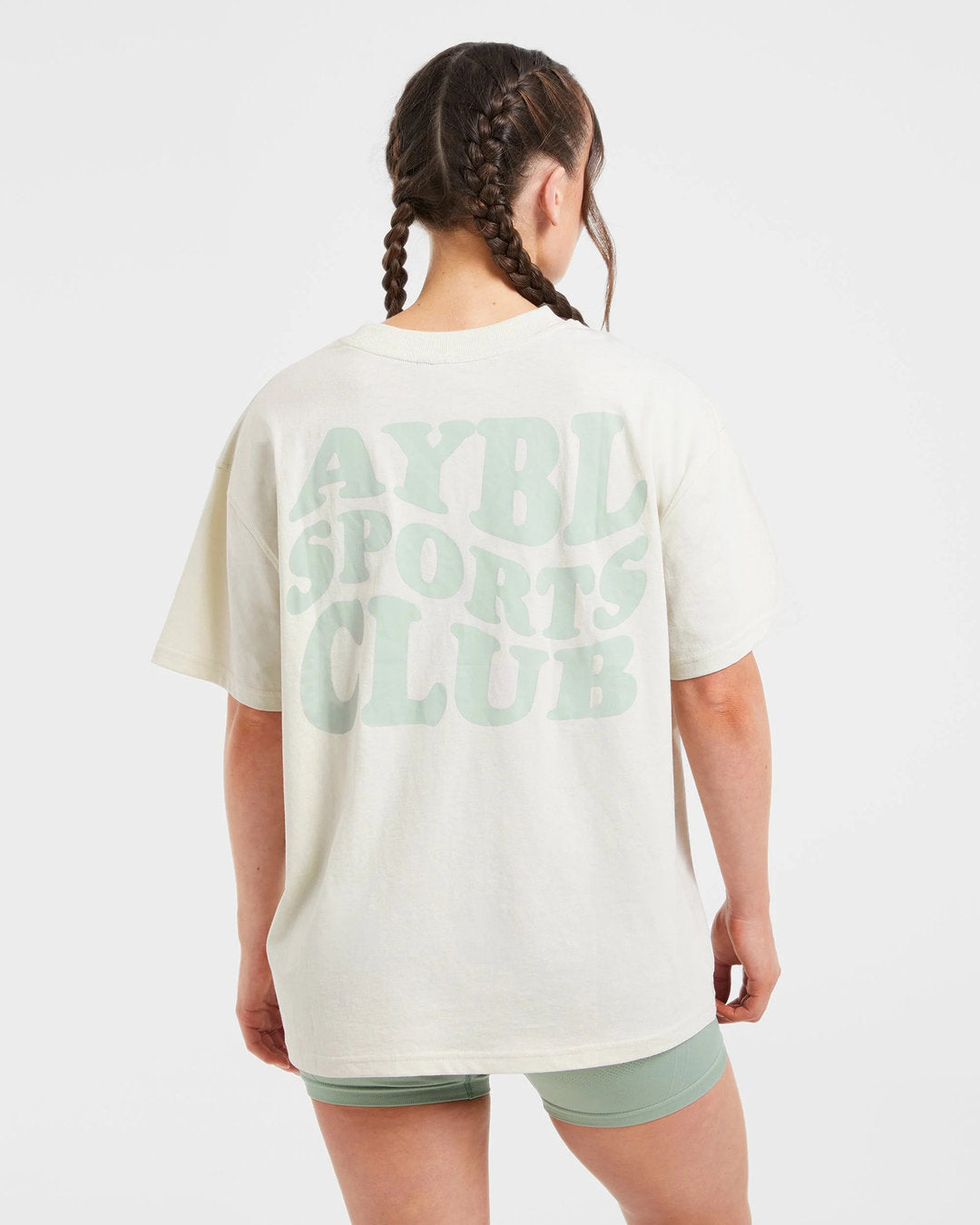 AYBL > Sports Club Wavy Oversized T Shirt