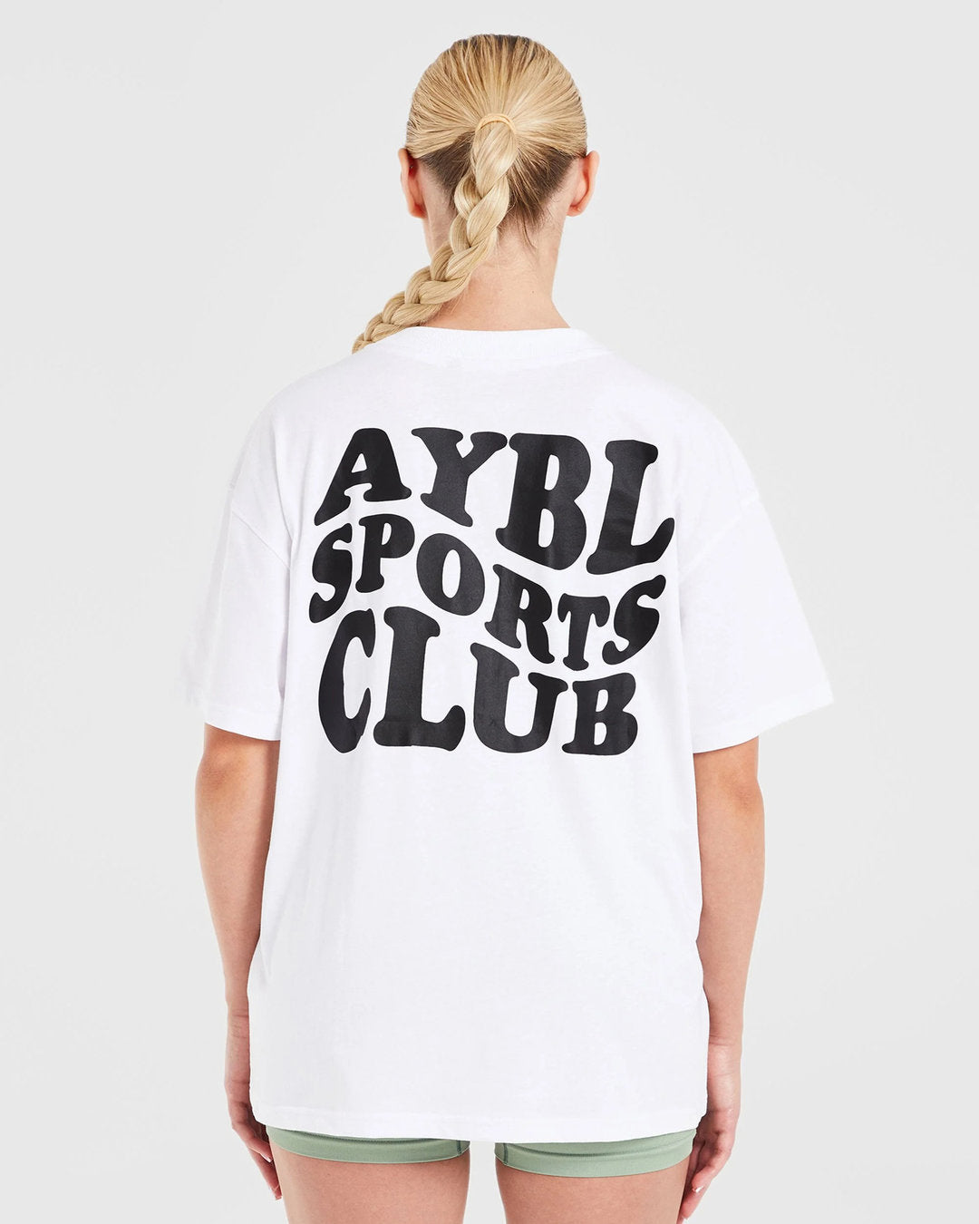 AYBL > Sports Club Wavy Oversized T Shirt