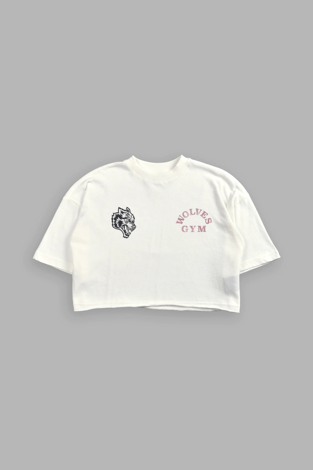 Darc Sport > Wolves Gym V2 Premium Oversized Cropped  Tee