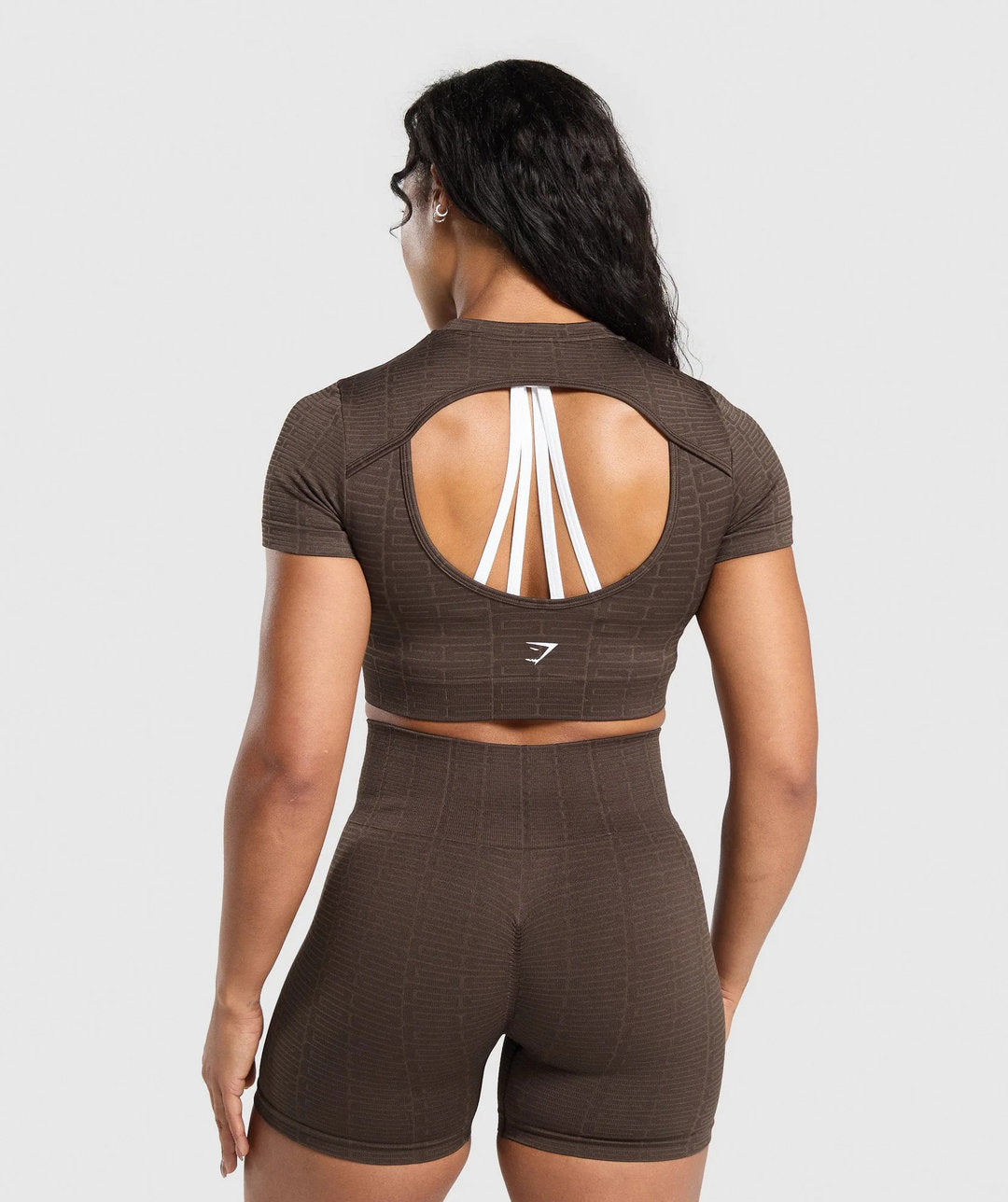 Gymshark > Adapt Monogram Crop Top