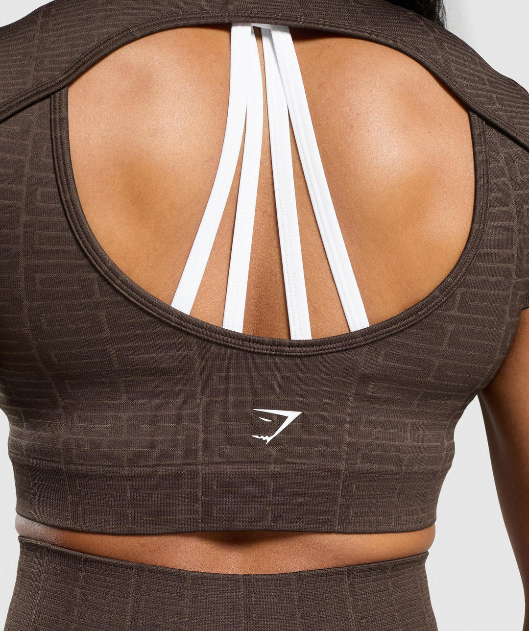 Gymshark > Adapt Monogram Crop Top