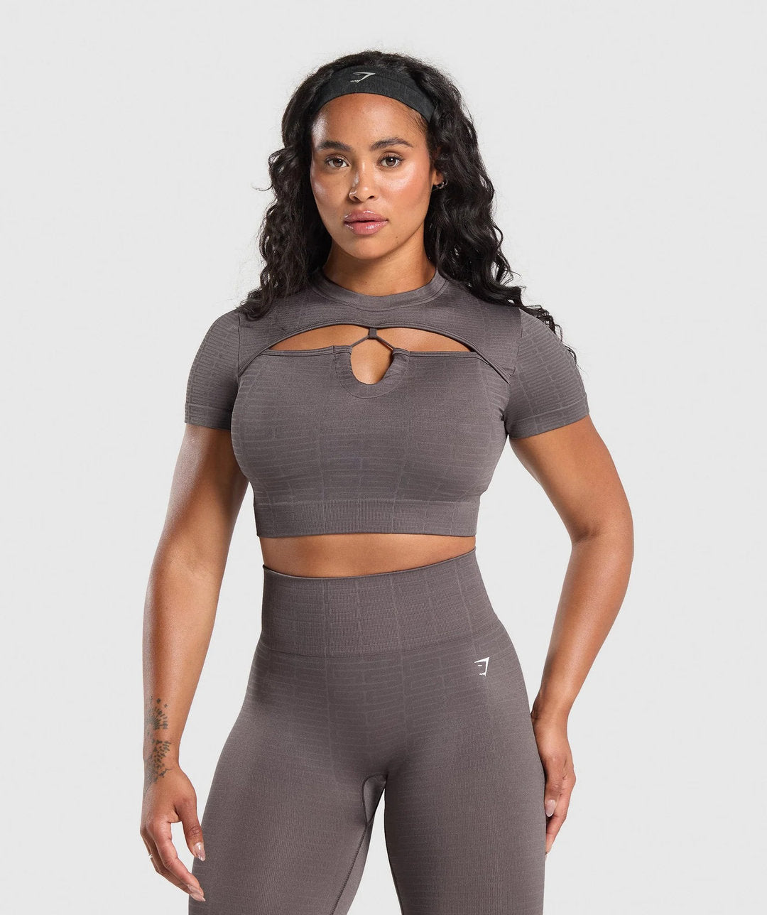 Gymshark > Adapt Monogram Crop Top