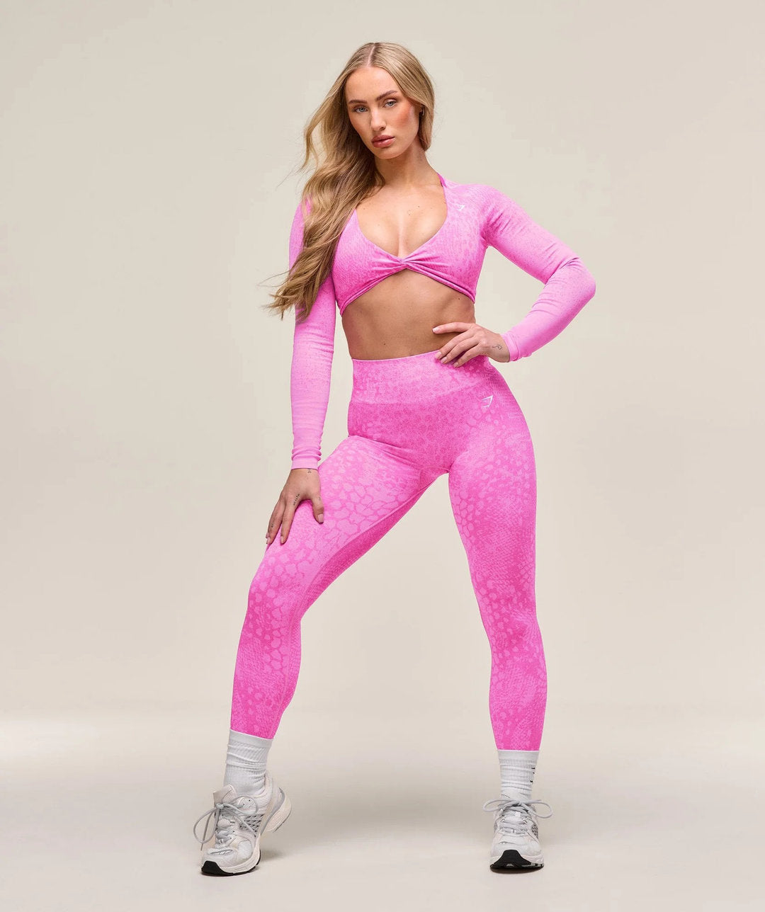 Gymshark > Adapt X Whitney Animal Top