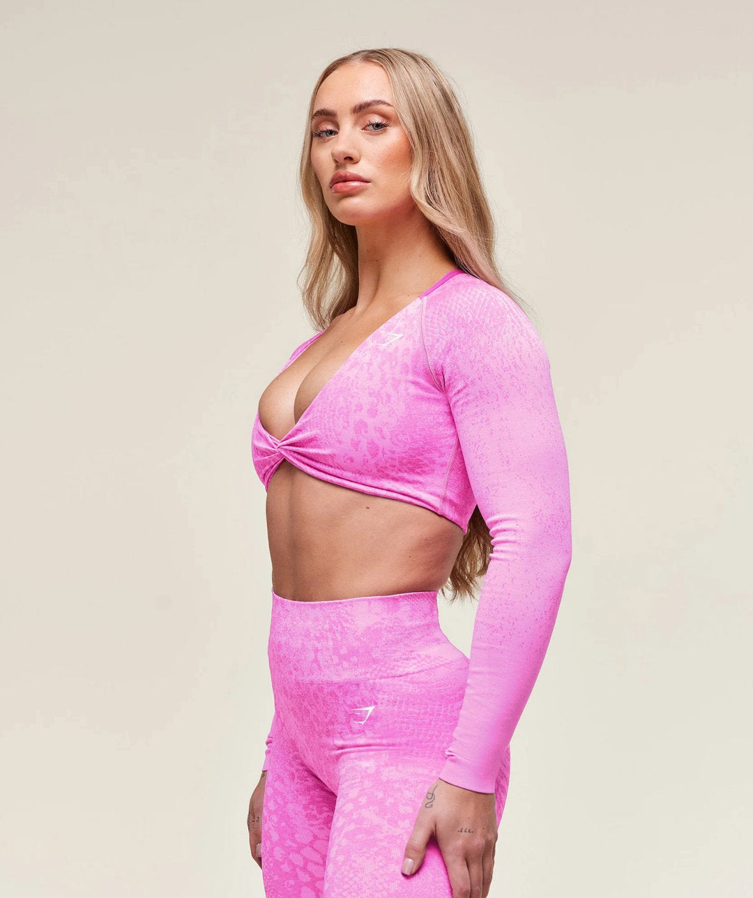 Gymshark > Adapt X Whitney Animal Top