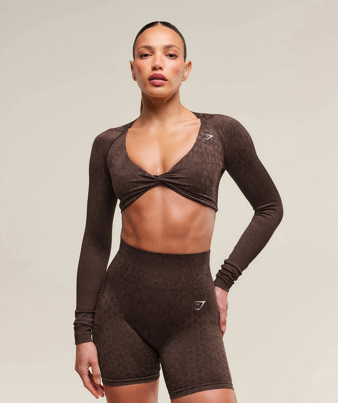 Gymshark > Adapt X Whitney Animal Top