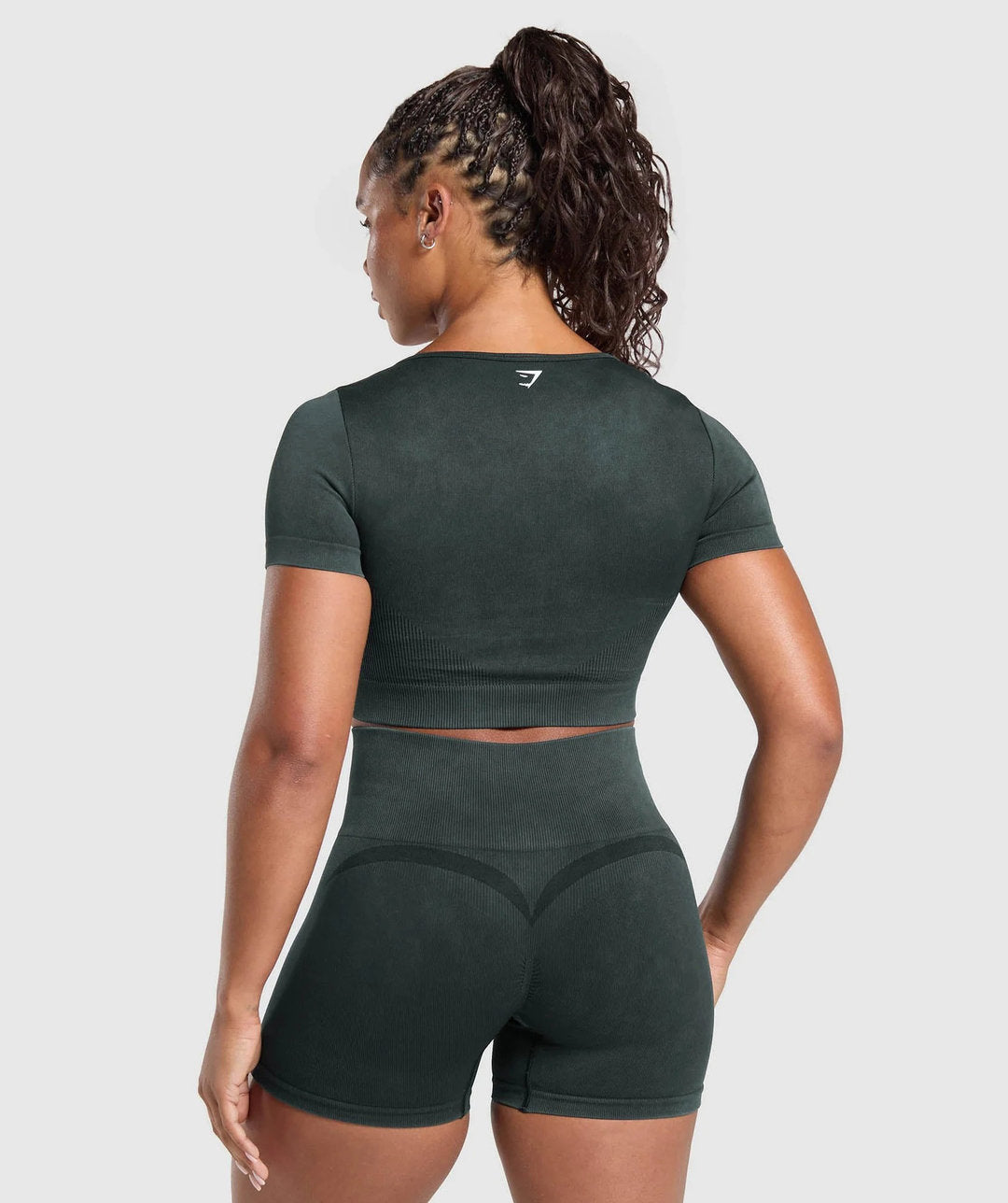 Gymshark > Gains Washed Crop Top