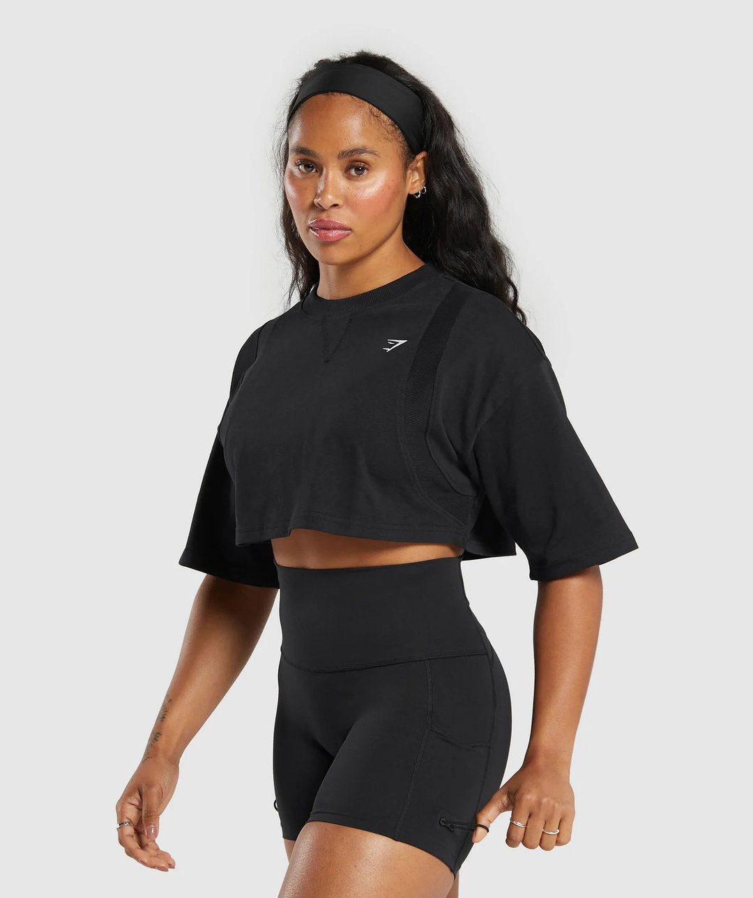 Gymshark > Heavyweight Cotton Crop T-Shirt
