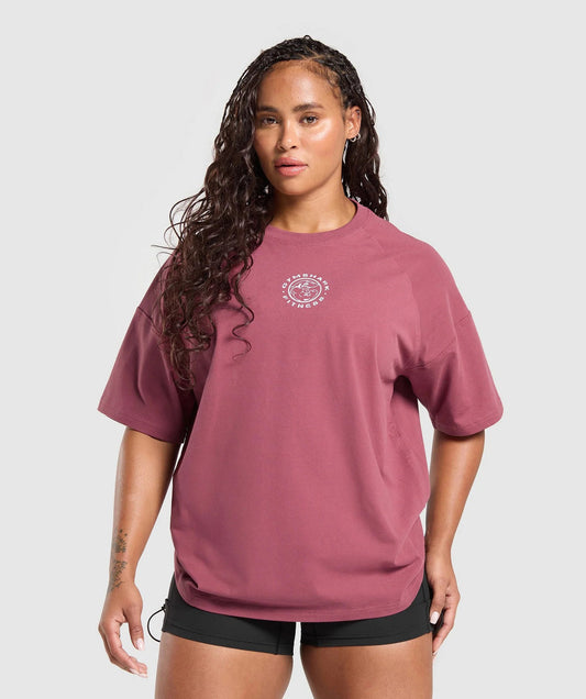 Gymshark > Legacy Logo Oversized T-Shirt