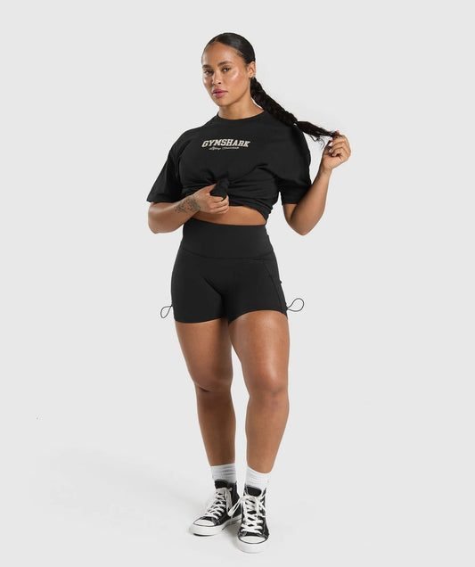 Gymshark > Lifting Essentials Graphic Oversized T-Shirt