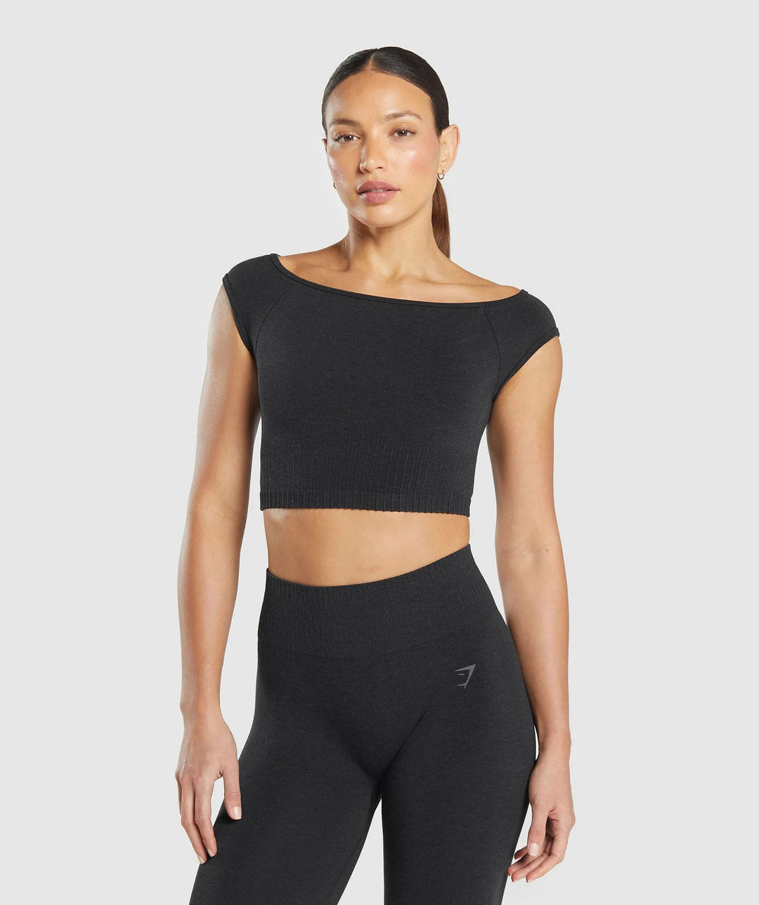 Gymshark > Luxe Boat Neck Crop Top