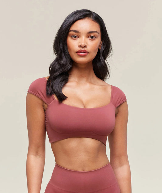 Gymshark > Soft Sculpt Cap Sleeve Bralette