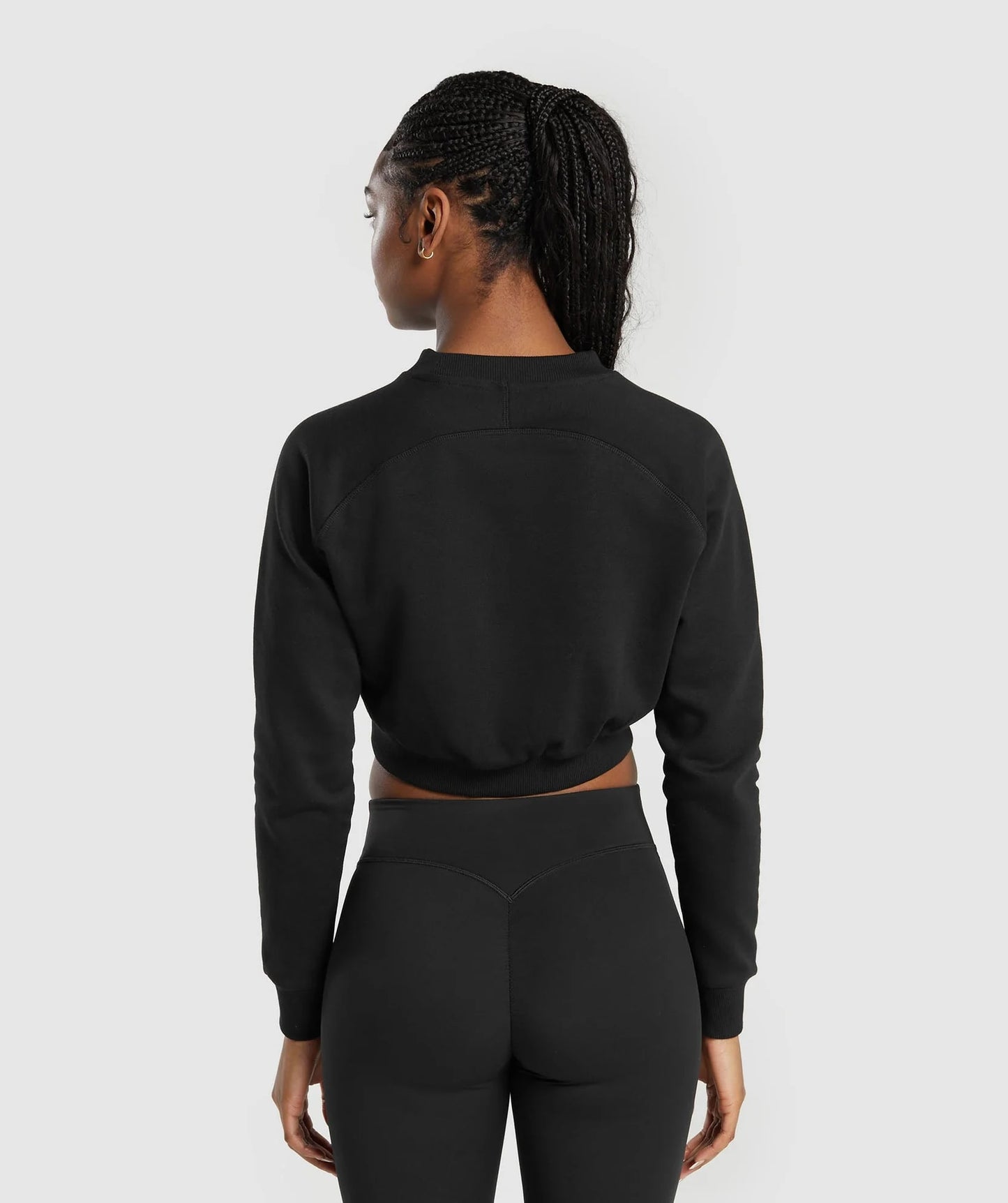 Gymshark > Training Fleece Cropped Sweatshirt
