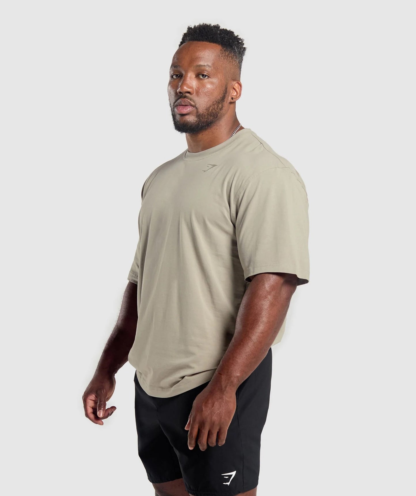Gymshark > Power T-Shirt > M > Ecru Brown > Gymshark
